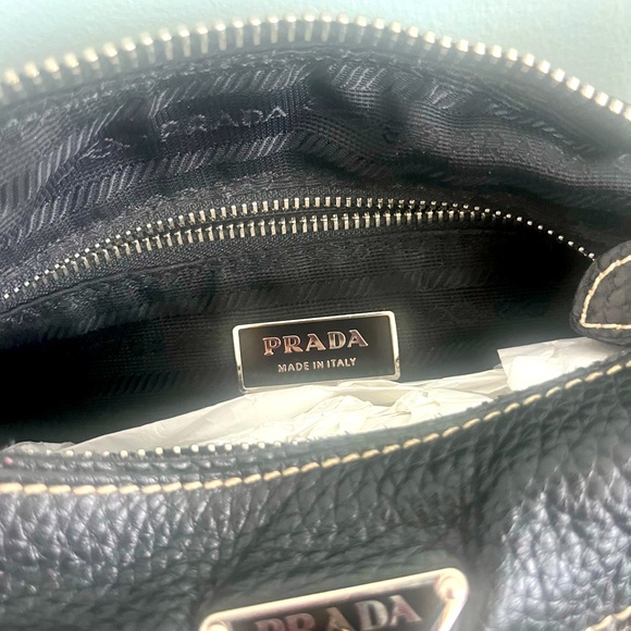 Prada Black Leather Handbag - Picture 7 of 16